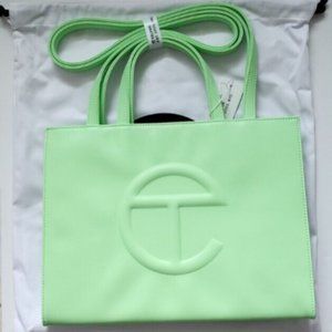 Telfar Medium Double Mint Shopping Bag! NWT 🔥
